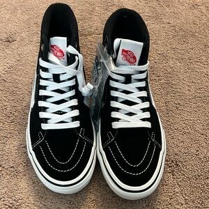 Vans Black High-Top Sneakers